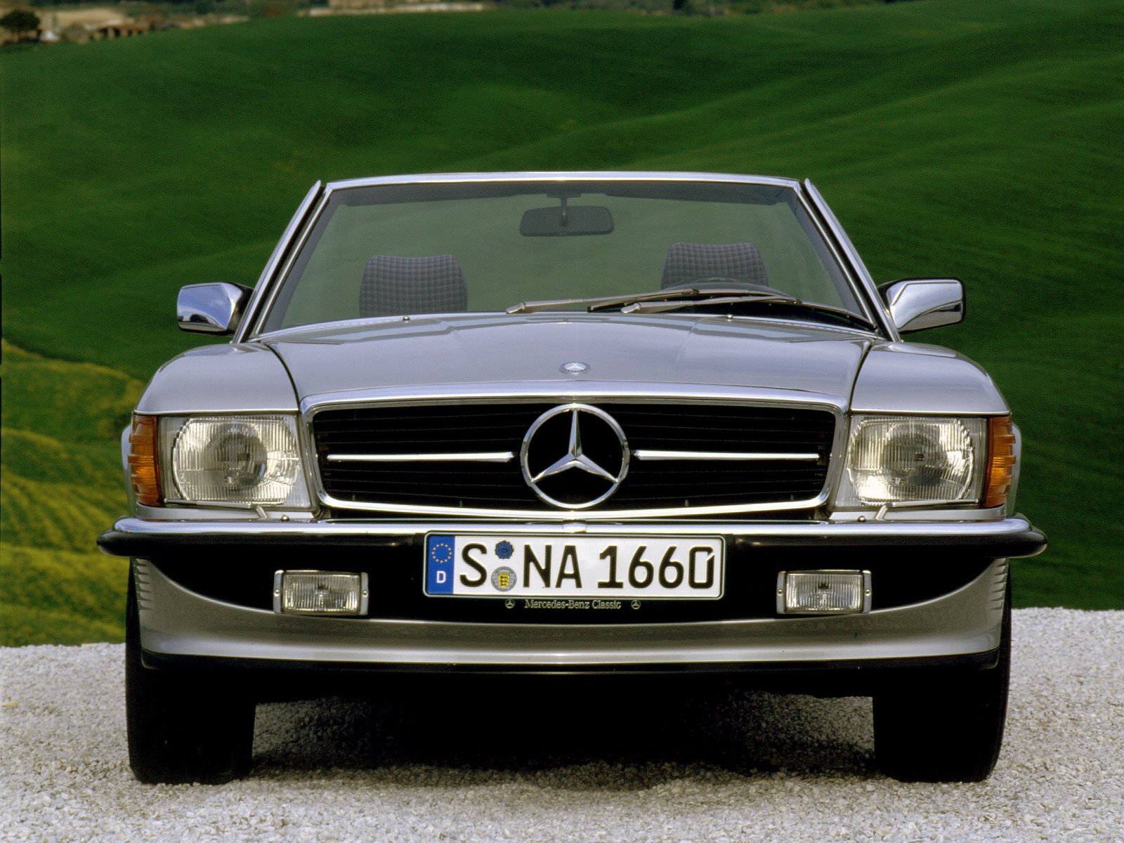 1971 89, Mercedes, Benz, Sl klasse,  r107 Wallpaper