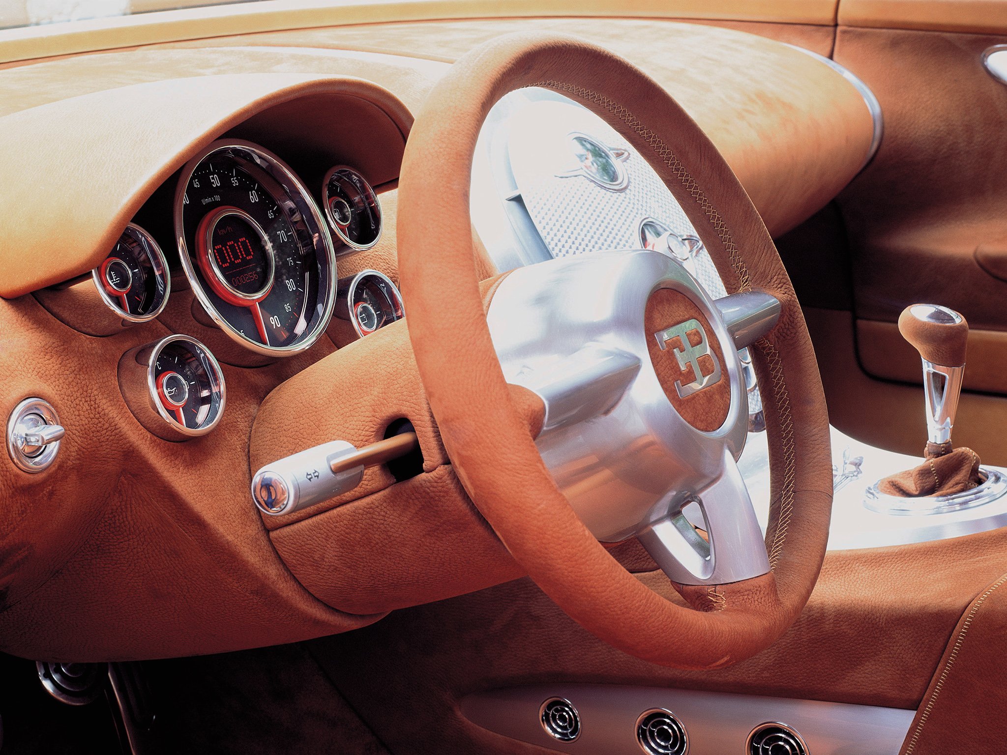 1999, Bugatti, E b, 18 4, Veyron, Concept, Supercar, Interior Wallpaper