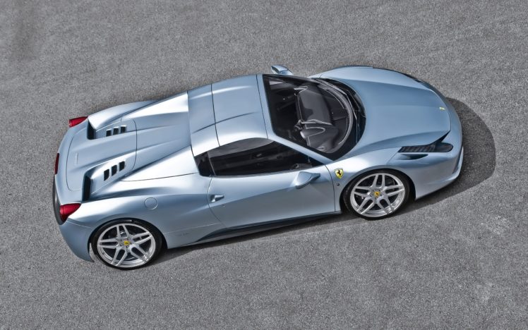 2013, A kahn design, Ferrari, 458, Spider, Blue, Supercar HD Wallpaper Desktop Background