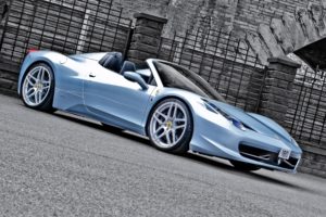2013, A kahn design, Ferrari, 458, Spider, Blue, Supercar, Fs