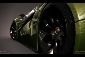 2013, V12, Goblin, Concept, Olli teittinen, Supercar, Wheel