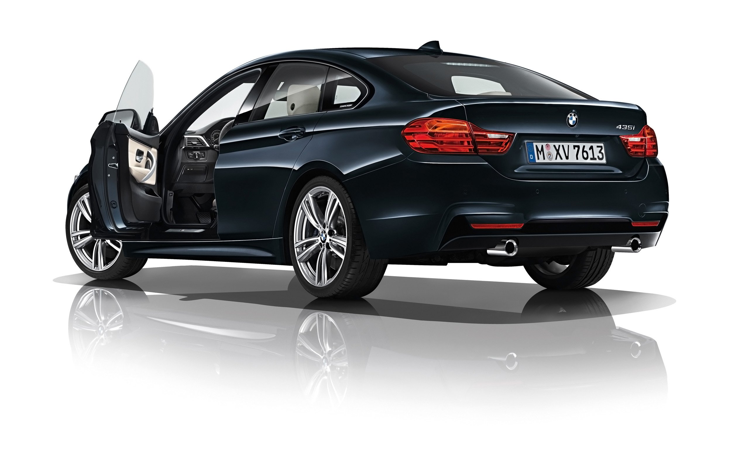 2014, Bmw, 4 series, Gran, Coupe, Interior Wallpaper