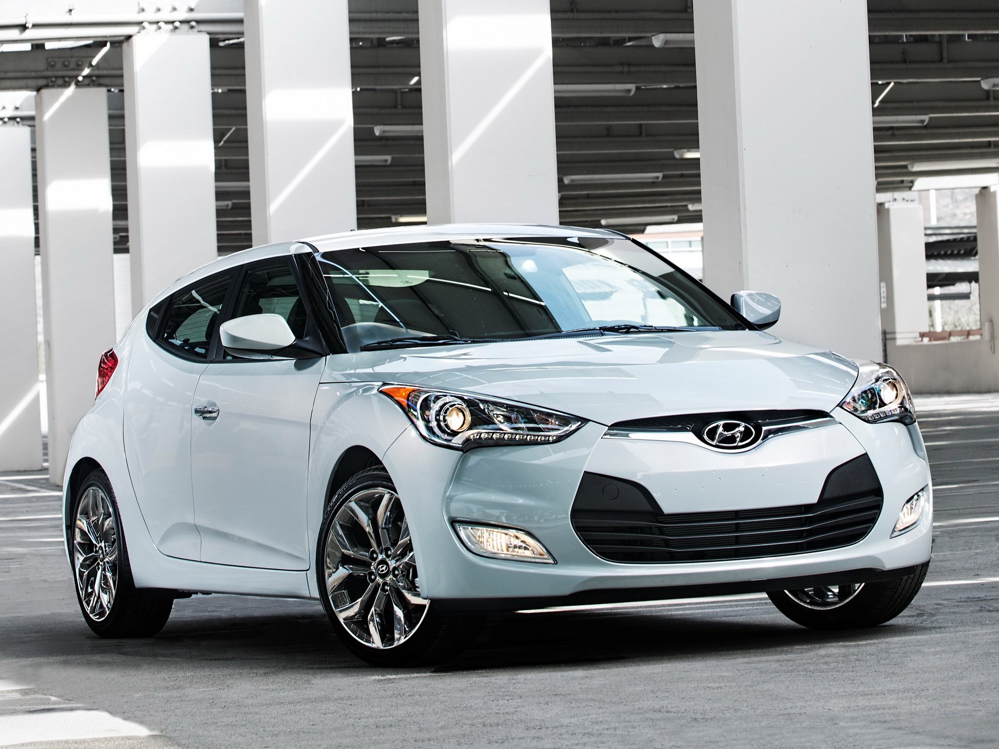 2014, Hyundai, Veloster, Re flex Wallpaper