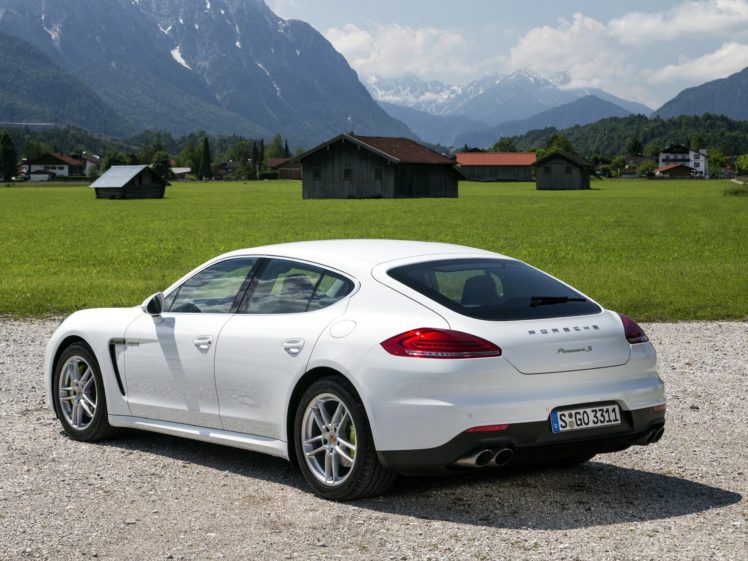 2014, Porsche, Panamera, S, E hybrid,  970 HD Wallpaper Desktop Background