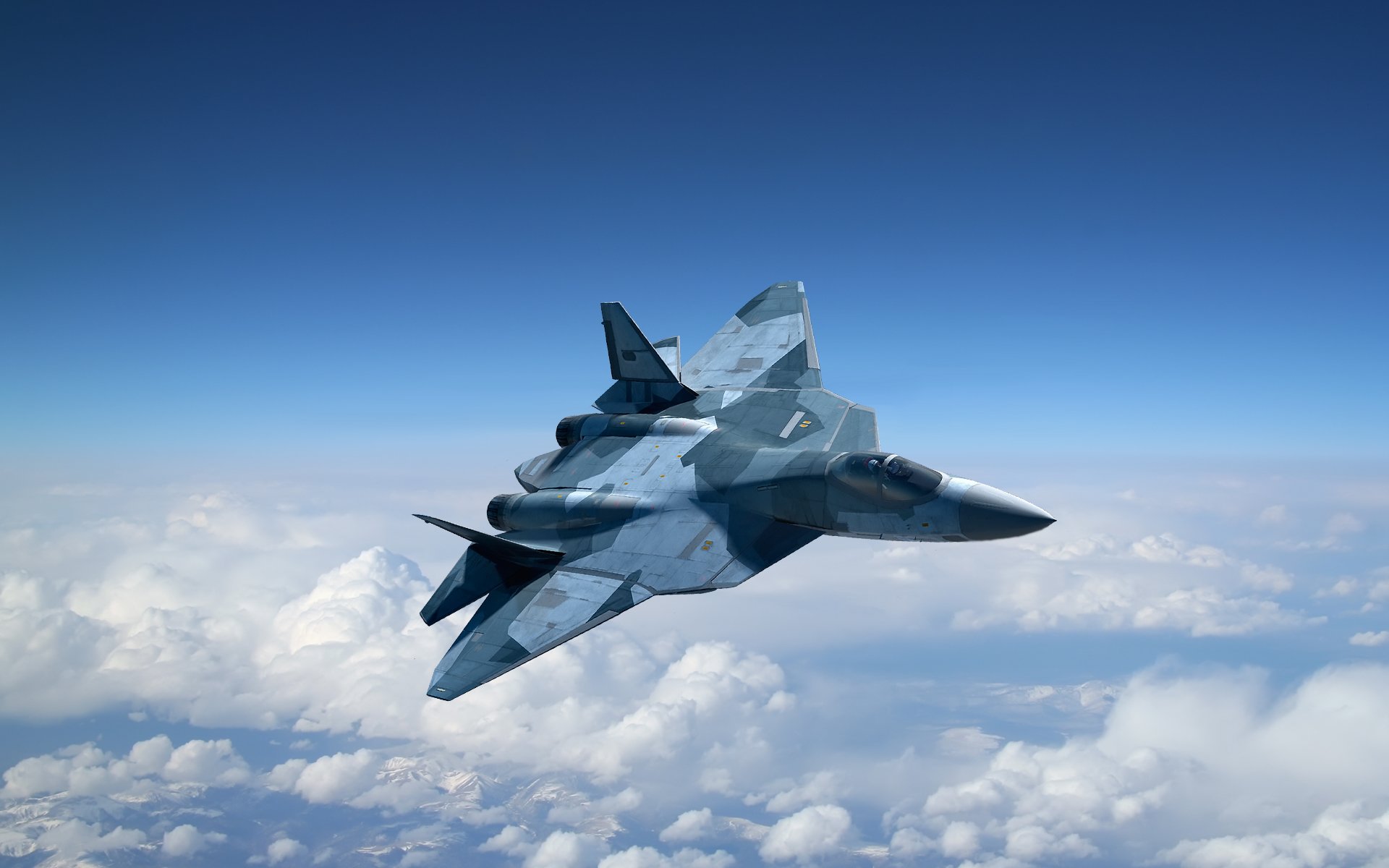 sukhoi, T 50, Fighter, Jet, Military, Airplane, Plane, Stealth, Pak, F a, Russian,  5 Wallpaper