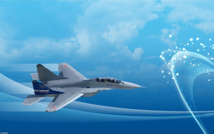 mig 35, Fighter, Jet, Russian, Airplane, Plane, Military, Mig,  22 HD Wallpaper Desktop Background