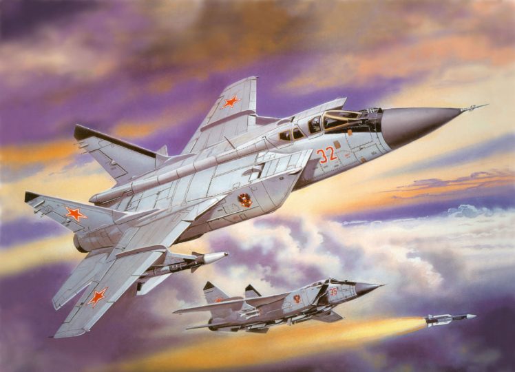 mig 31, Fighter, Jet, Military, Airplane, Plane, Russian, Mig,  21 HD Wallpaper Desktop Background