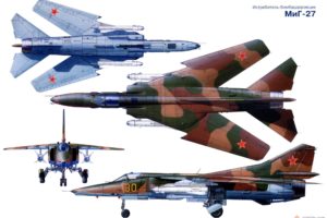 mig 27, Fighter, Jet, Russian, Airplane, Plane, Military, Mig,  2