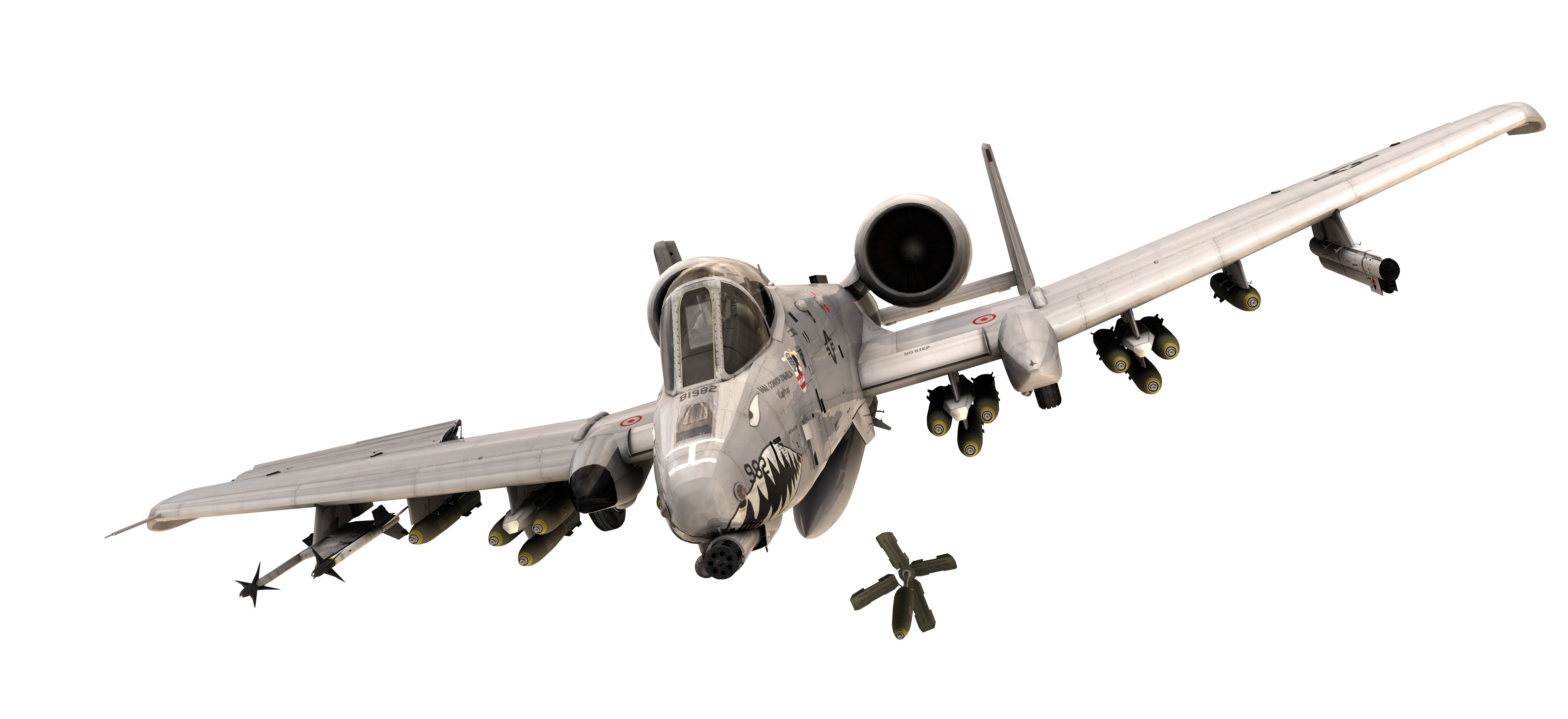 a 10, Bomber, Jet, Fighter, Bomb, Military, Airplane, Plane, Thunderbolt, Warthog,  2 Wallpaper