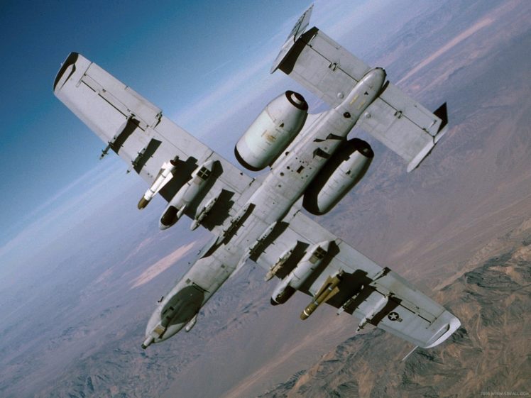 a 10, Bomber, Jet, Fighter, Bomb, Military, Airplane, Plane, Thunderbolt, Warthog,  31 HD Wallpaper Desktop Background