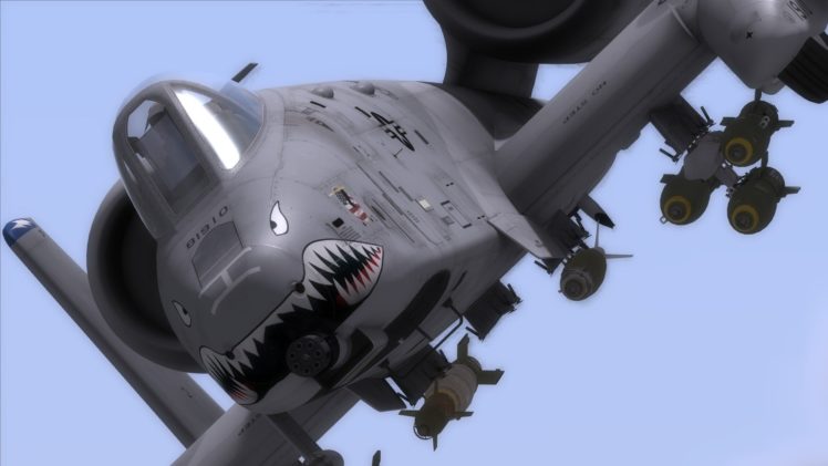 a 10, Bomber, Jet, Fighter, Bomb, Military, Airplane, Plane, Thunderbolt, Warthog,  39 HD Wallpaper Desktop Background