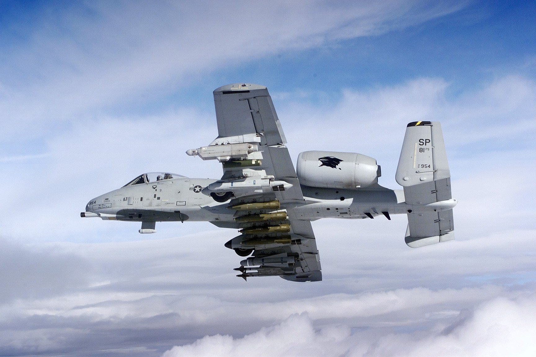 a 10, Bomber, Jet, Fighter, Bomb, Military, Airplane, Plane, Thunderbolt, Warthog,  84 Wallpaper