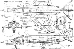 f 4, Fighter, Jet, Bomber, Phantom, Airplane, Plane, Military,  2