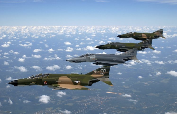 f 4, Fighter, Jet, Bomber, Phantom, Airplane, Plane, Military,  12 HD Wallpaper Desktop Background
