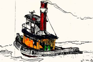 tugboat, Ship, Boat, Tug, Marine,  20