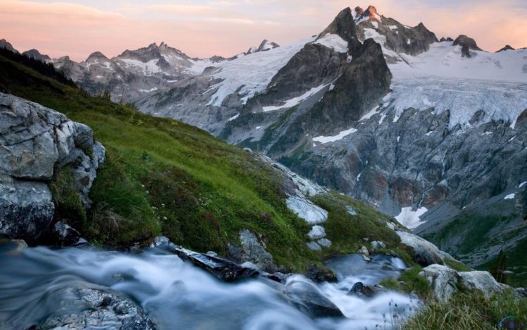 mountains, Landscapes, Washington, State HD Wallpaper Desktop Background