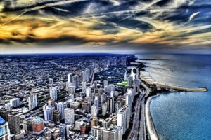 coast, Cityscapes, Chicago, Buildings, Skyscrapers, Lake, Michigan, Hdr, Photography, Great, Lakes, Beaches