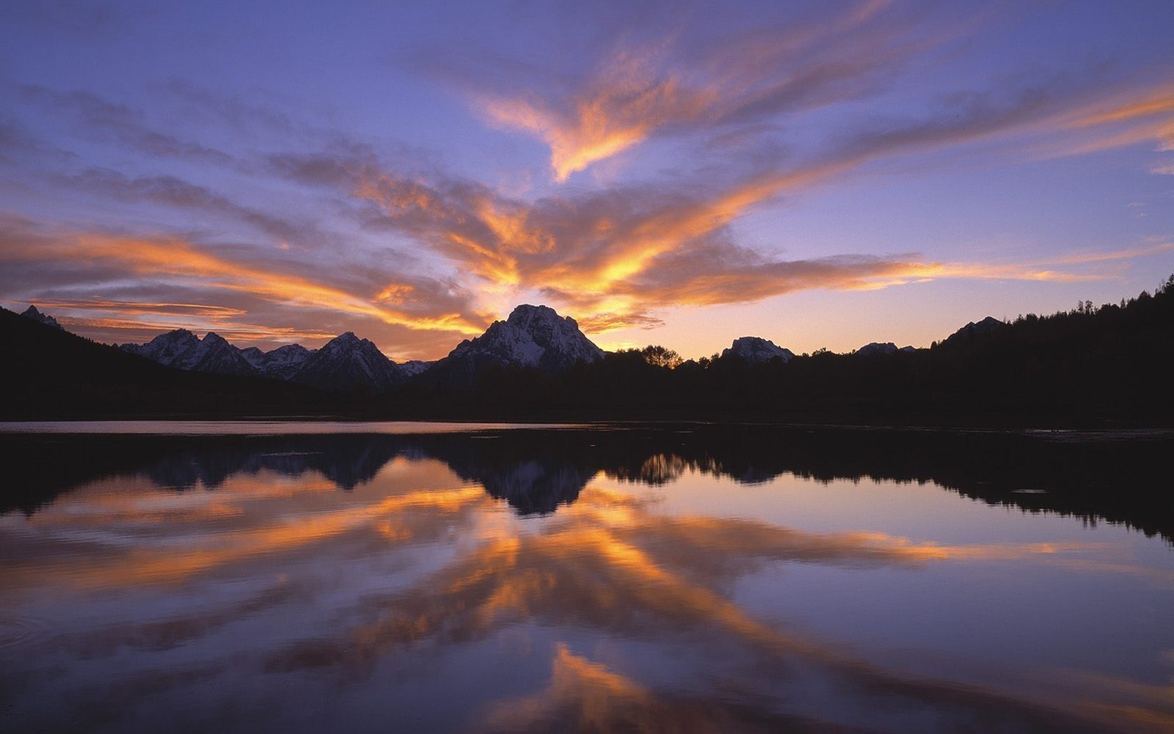 landscapes, Nature, Serene, Wyoming, Grand, Teton, National, Park, National, Park, Reflections Wallpaper