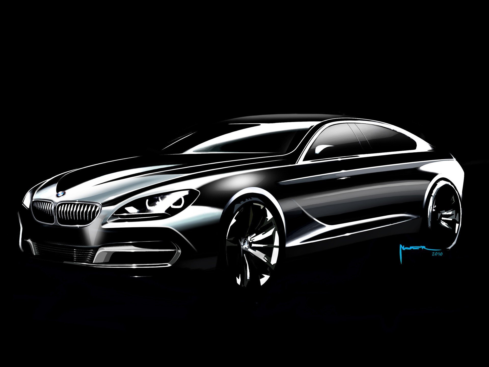 cars, Design, Sketches, Coupe, Bmw, 6, Series Wallpaper