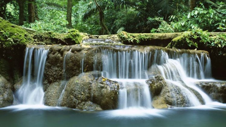 nature, Thailand, Waterfalls, National, Park HD Wallpaper Desktop Background