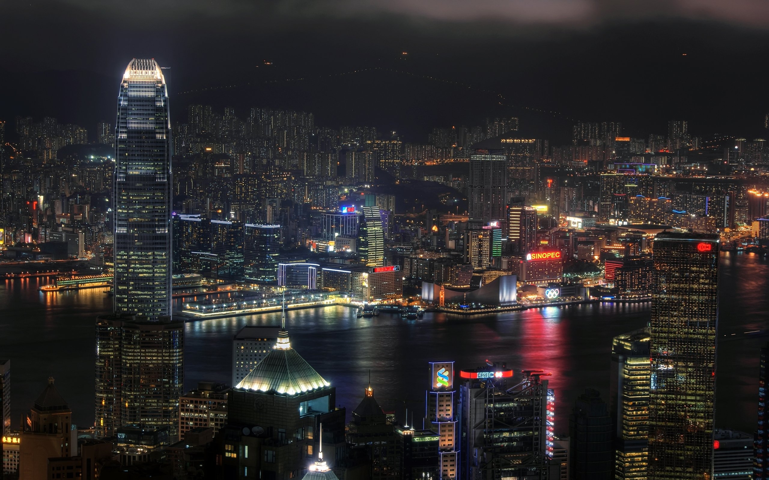cityscapes, Hong, Kong Wallpaper
