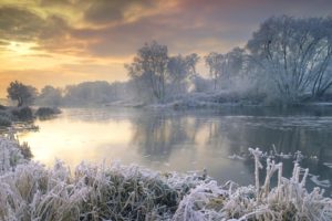 united, Kingdom, The, River, Frost