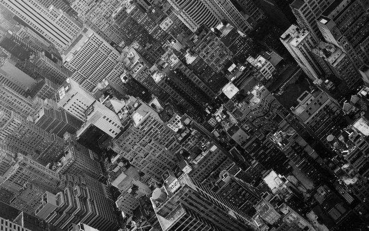 black, And, White, Cityscapes, Urban, Buildings, Towns HD Wallpaper Desktop Background