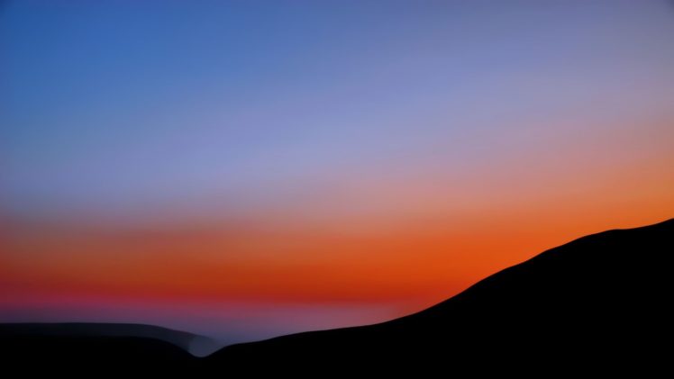 sun, Orange, Greece, Mani, Effect, Skies, Big, Blue HD Wallpaper Desktop Background
