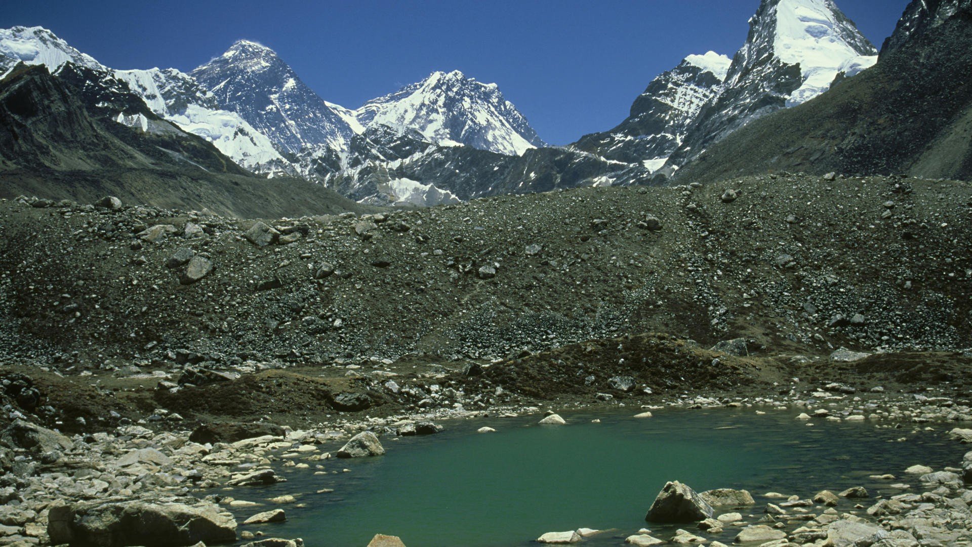 mountains, Landscapes, Nepal, National, Park, Mount, Everest Wallpaper