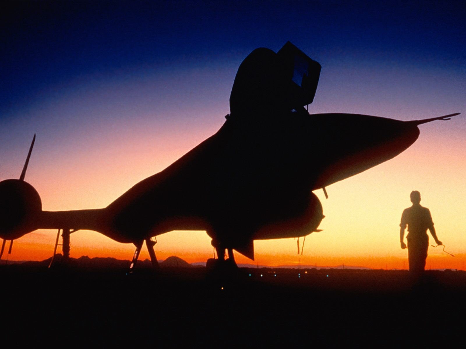 sunset, Aircraft, Military, Pilot, Sr 71, Blackbird Wallpaper