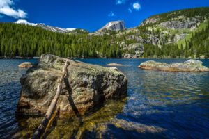 water, Mountains, Nature, Wood, Forests, Wildlife, Rocks, Cliffs, Lakes, Skyscapes, Stick, Desolate