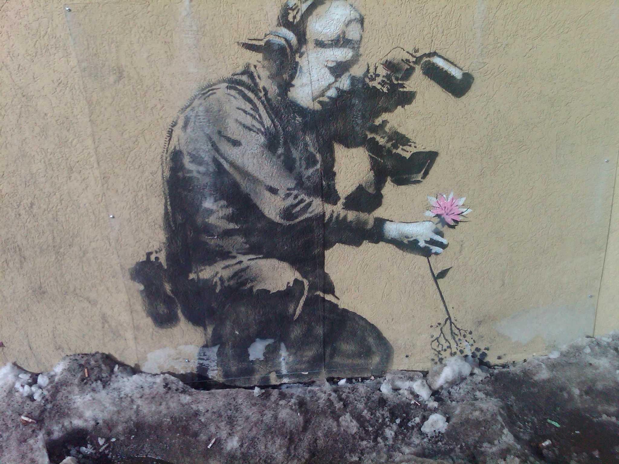graffiti, Banksy Wallpaper