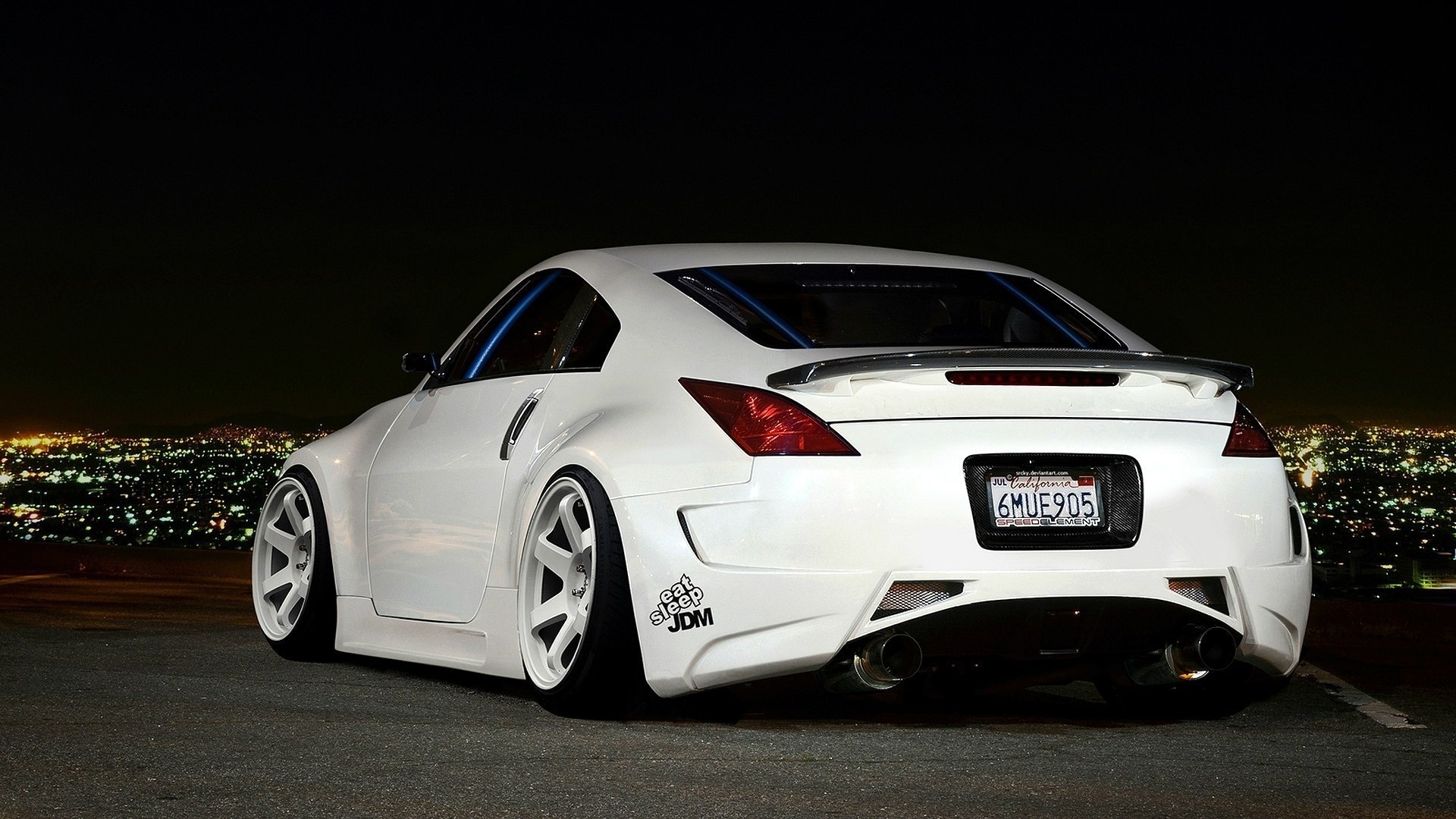 nissan, 350z, Import, Tuning, Stance, Wheels, Rim Wallpaper