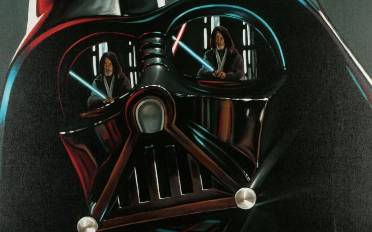 star, Wars, Darth, Vader, Obi wan, Kenobi HD Wallpaper Desktop Background