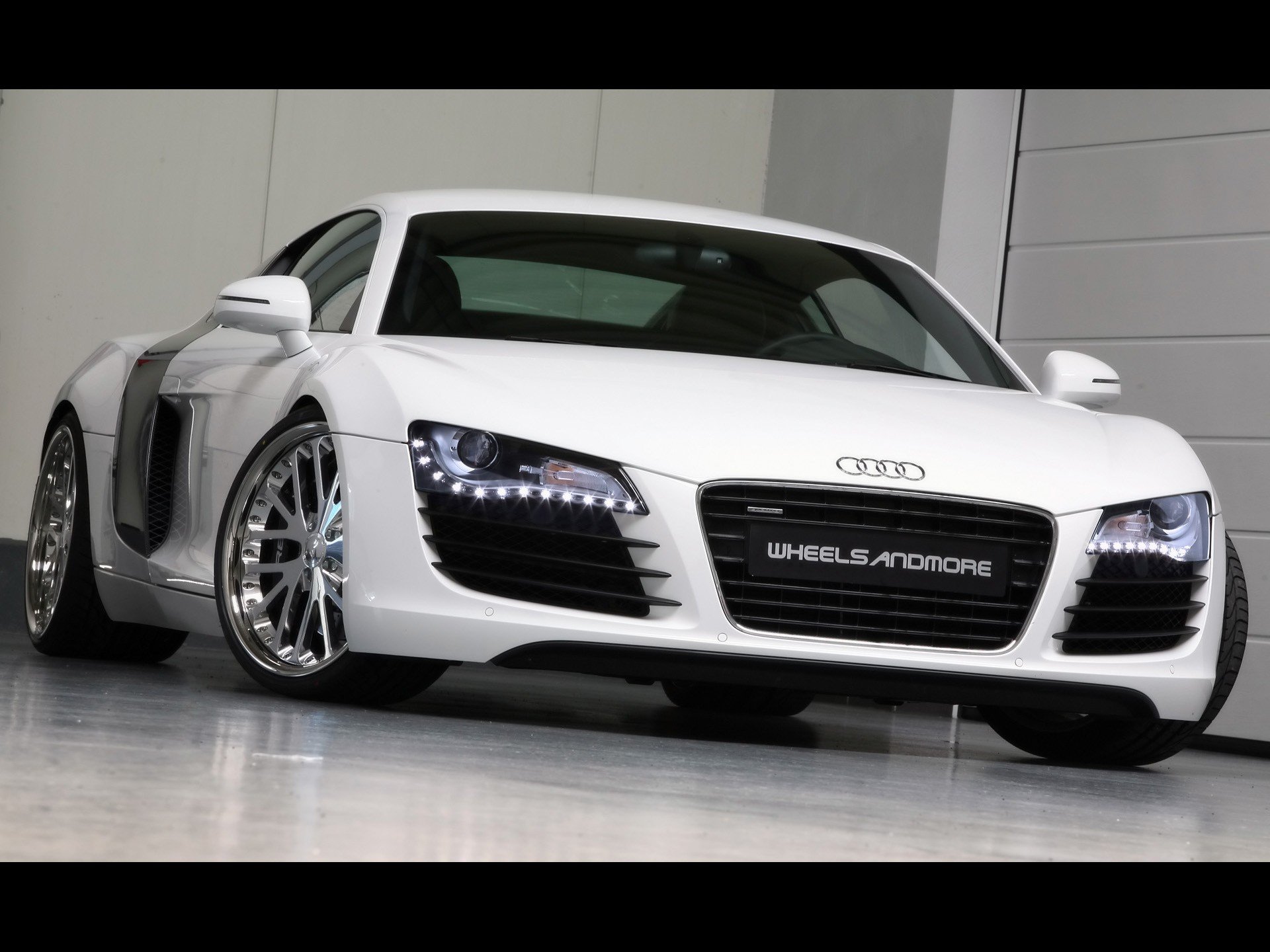 cars, Audi, Audi, R8, White, Cars Wallpaper