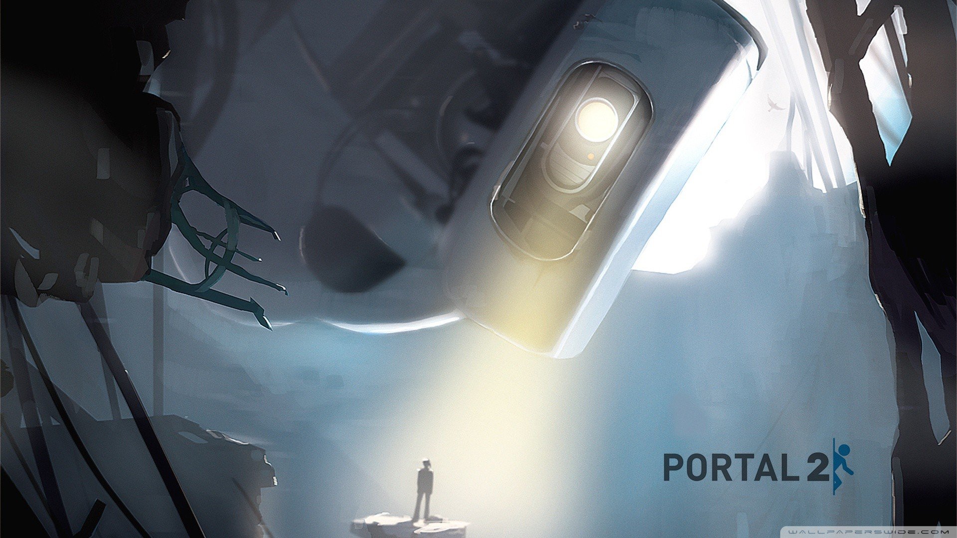 Video Games Glados Portal Wallpapers Hd Desktop And Mobile Backgrounds