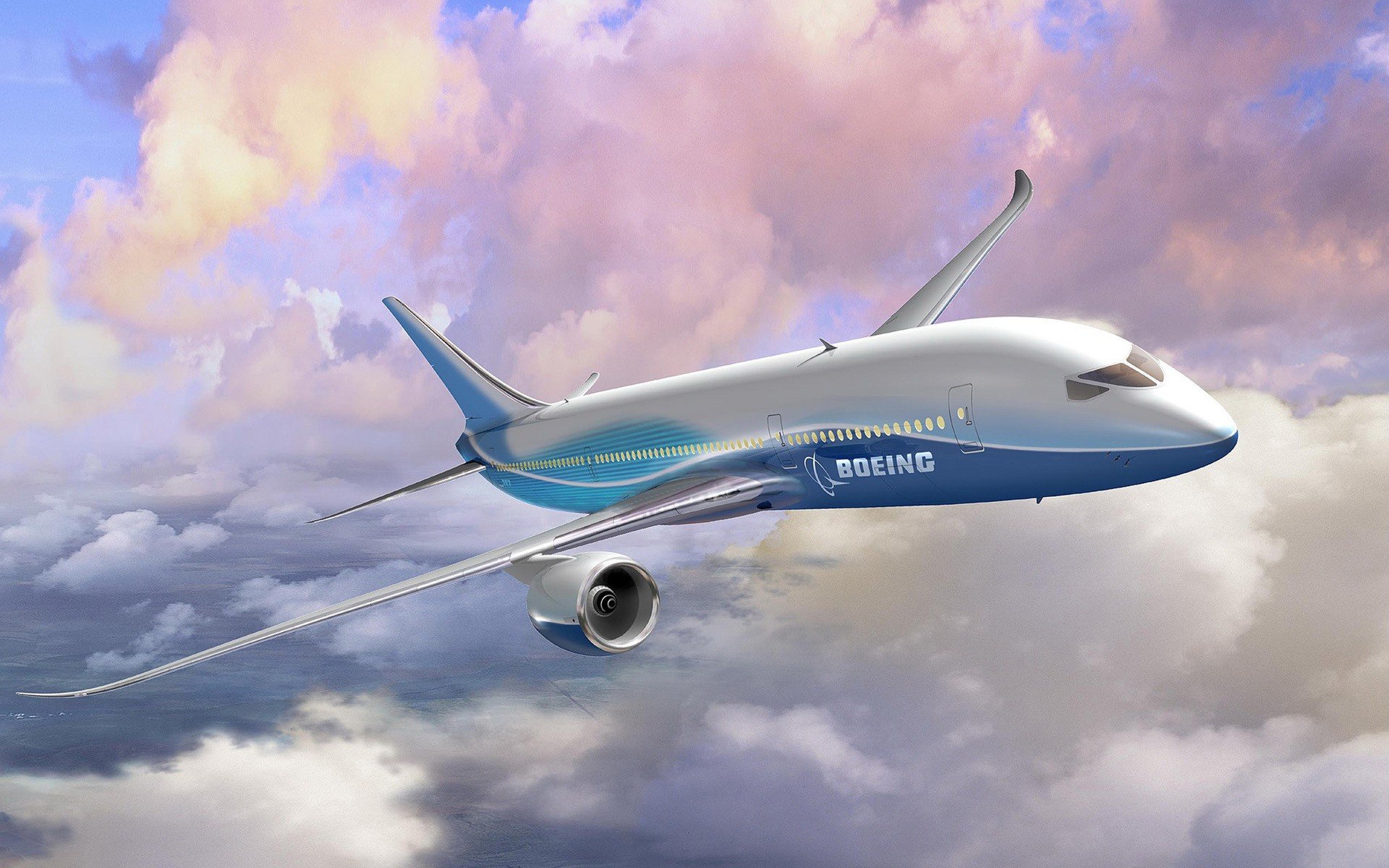 aircraft, Boeing, Concept, Art, Boeing, 787, Dreamliner Wallpaper