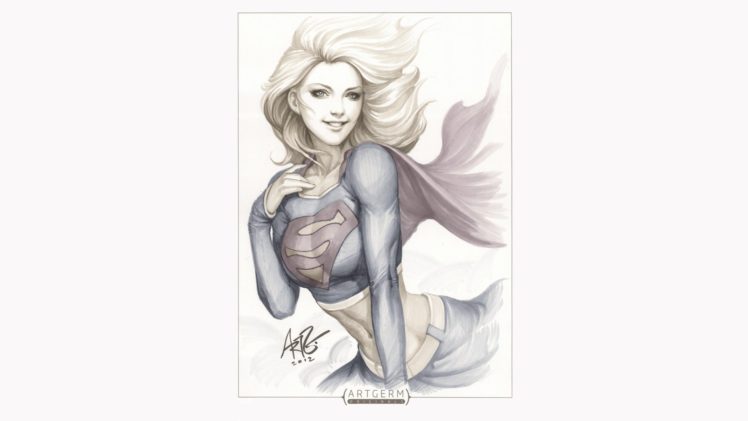women, Dc, Comics, Supergirl, Artwork, Fan, Art HD Wallpaper Desktop Background