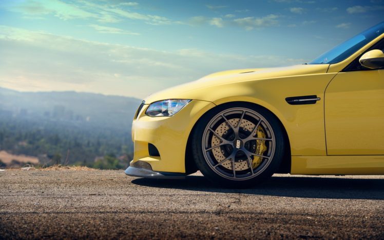 bmw, M3, Yellow, Cars HD Wallpaper Desktop Background