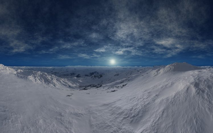 mountains, Landscapes, Nature, Snow, Horizon, Skyscapes HD Wallpaper Desktop Background