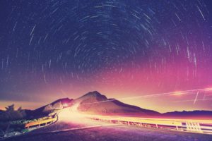stars, Roads, Taiwan, Long, Exposure, Skyscapes, Star, Trails