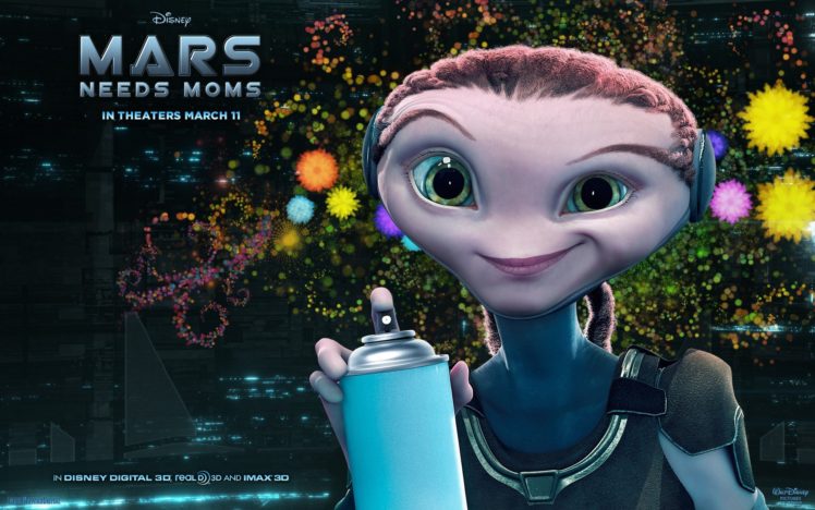 cartoons, Mars, Needs, Moms HD Wallpaper Desktop Background