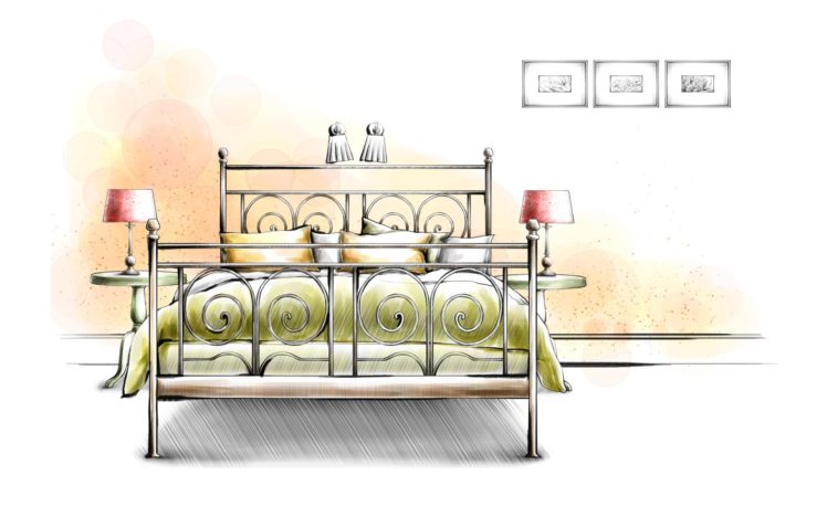 design, Interior, Furniture, Drawings HD Wallpaper Desktop Background
