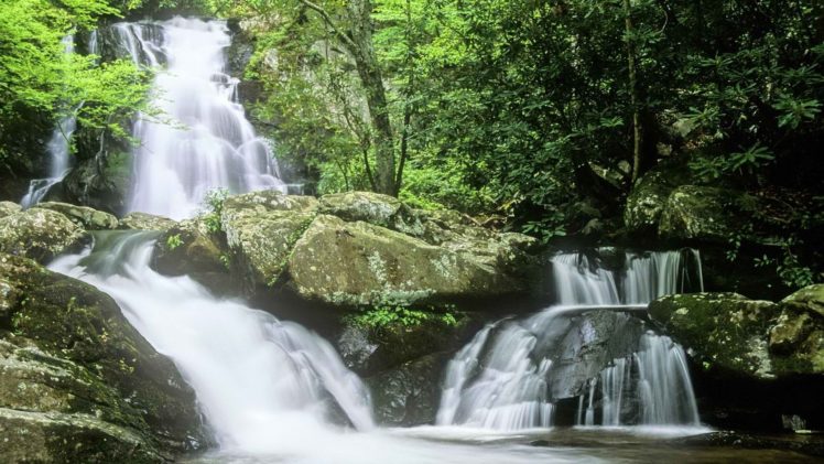 mountains, Falls, Tennessee, Spruce, National, Park HD Wallpaper Desktop Background