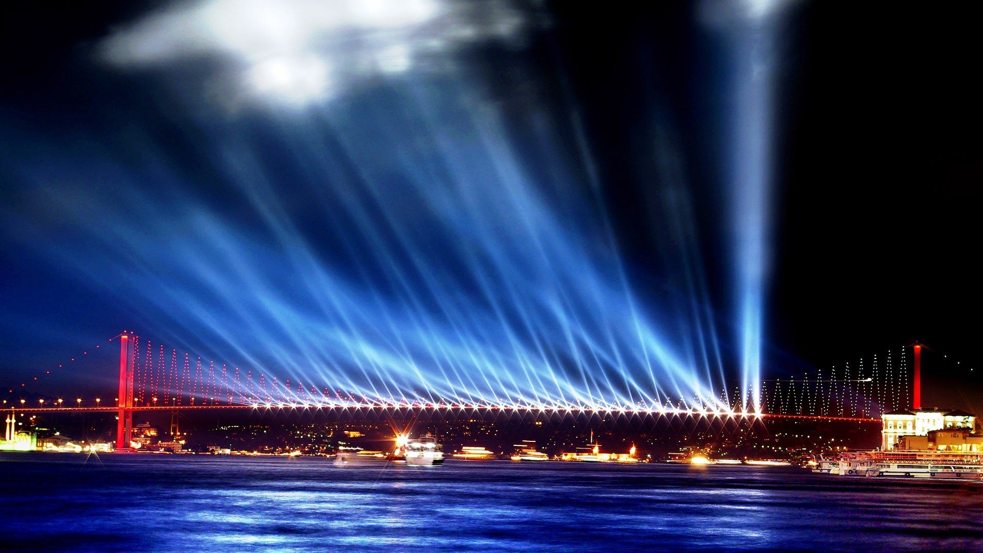 city, Sky, Building, Night, Architecture, Travel, World, Hd, Wallpaper Wallpaper