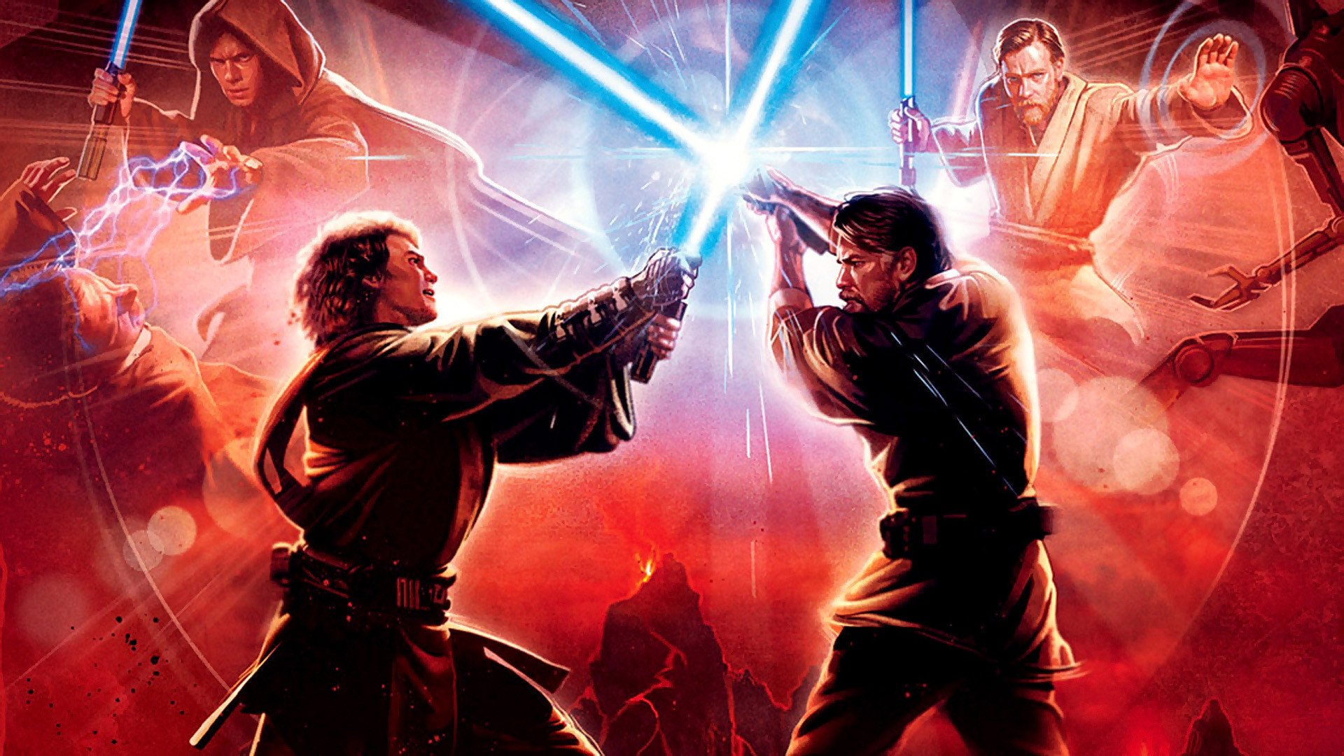 star, Wars, Revenge, Sith, Sci fi, Futuristic, Action, Movie, Film,  39 Wallpaper