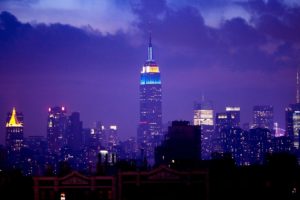 cityscapes, Night, Empire, State, Building