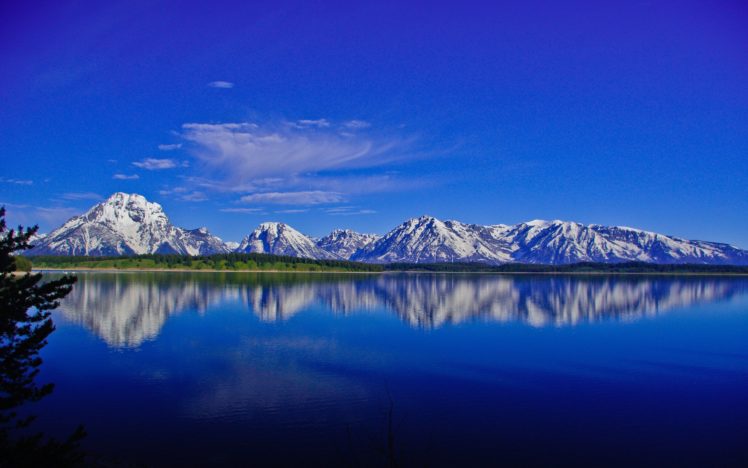 mountains, Landscapes, Nature, Reflections HD Wallpaper Desktop Background