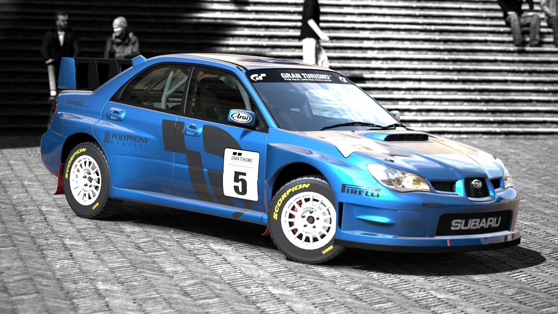 video, Games, Cars, Subaru, Impreza, Gran, Turismo, 5, Gt5 Wallpaper