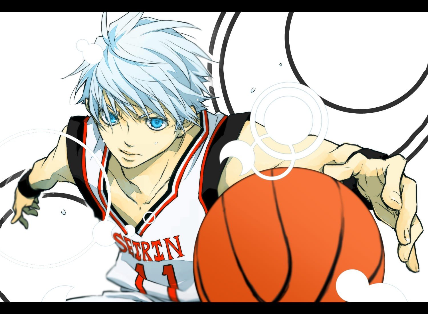 blue, Eyes, Blue, Hair, Basketball, Anime, Boys, Kuroko, No, Basket, Kuroko, Tetsuy Wallpaper